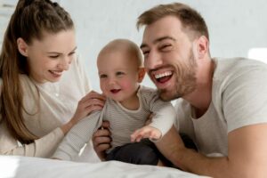 Smiling Parents